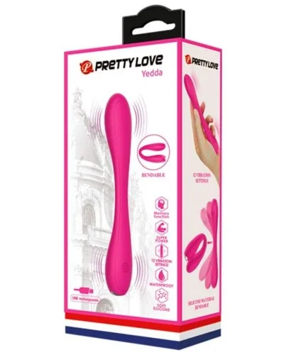 Vibro Yedda Pretty Love Rose pas cher