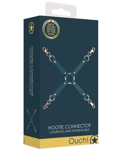 Hogtie pour Menottes Connector Bleu pas cher