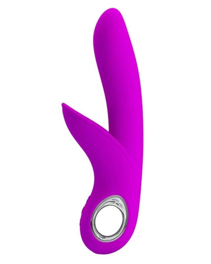 Vibro Rabbit Carol Pretty Love 19cm Violet pas cher