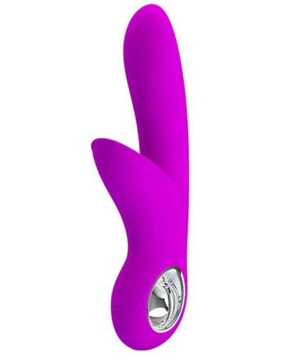 Vibro Rabbit Carol Pretty Love 19cm Violet pas cher