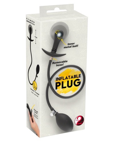 Plug gonflable Inner Ball 8 x 8.5cm pas cher