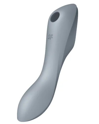 Stimulateur de clitoris Curvy Trinity 3 Satisfyer Gris pas cher