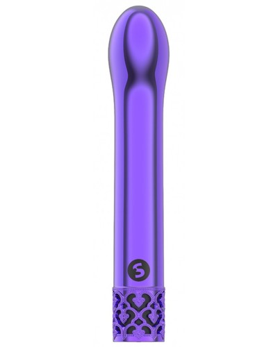 Mini Vibro Jewel Royal 12cm Violet pas cher