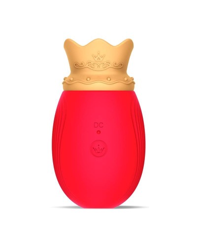 Stimulateur de clitoris Queen Rouge pas cher