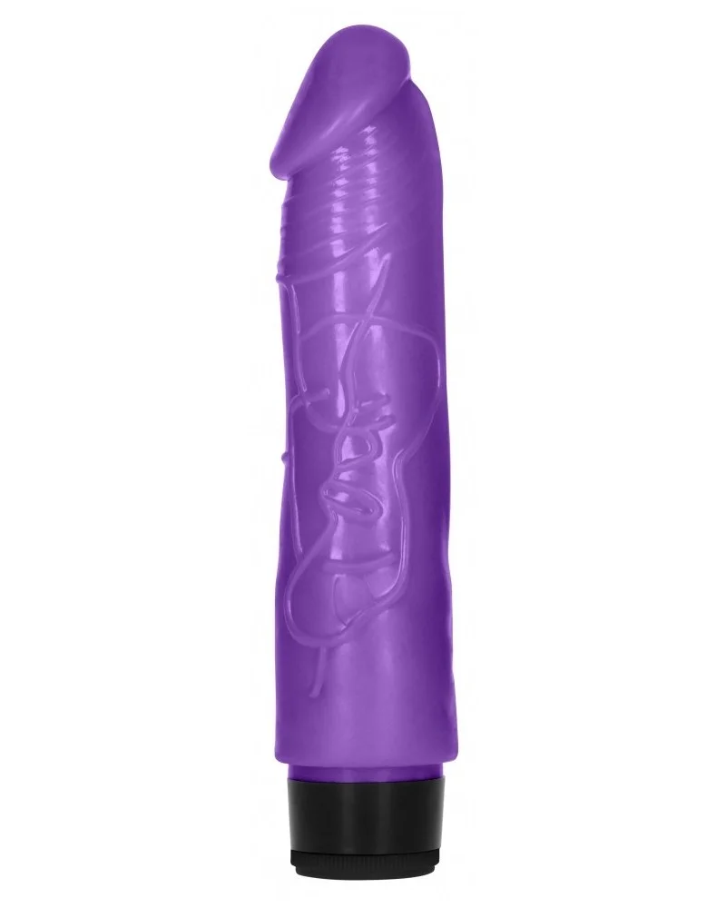 Gode vibrant Dildo Vibe Thick 17 x 4.2cm Violet pas cher