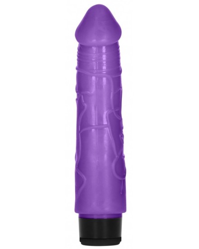 Gode vibrant Dildo Vibe Thick 17 x 4.2cm Violet pas cher