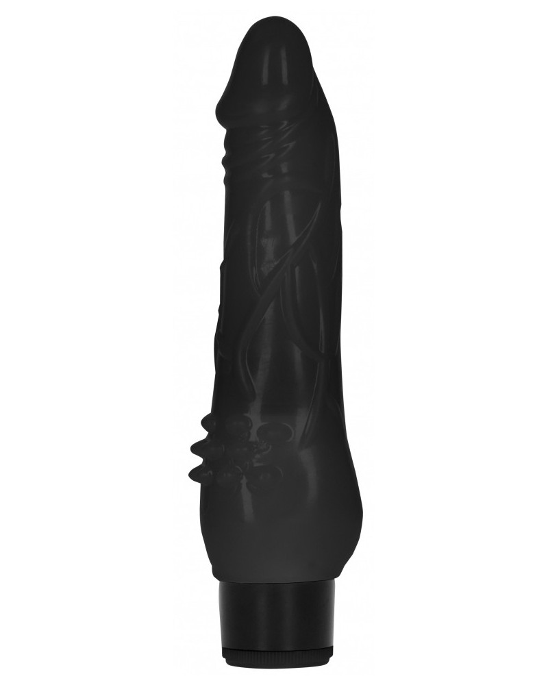 Gode vibrant Dildo Vibe Fat 17 x 5cm Noir pas cher