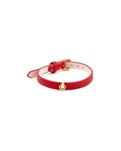 Collier Phoebe Rouge pas cher