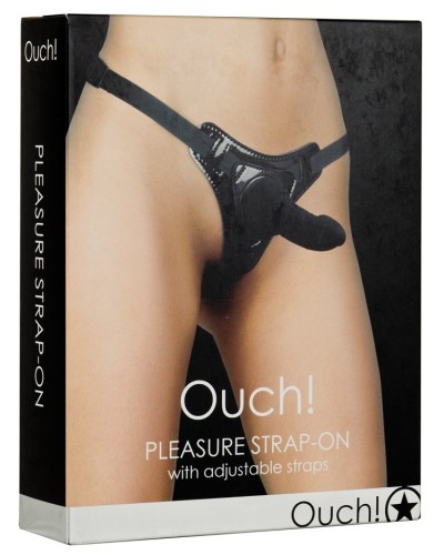 Gode ceinture Pleasure Strap-On 14.5 x 5cm pas cher