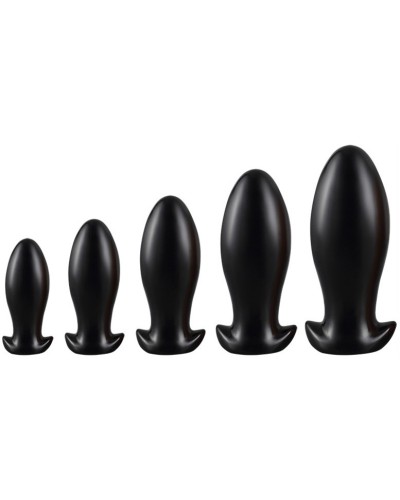 Plug Drakar Egg S 10 x 4.5cm Noir pas cher