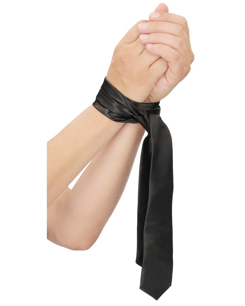 Cravate Bandeau Tie Me Up Noire pas cher