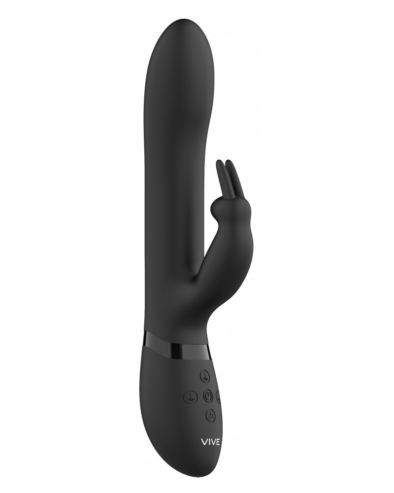 Vibro Rabbit Amoris Vive 23cm Noir pas cher