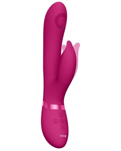 Vibro Rabbit Aimi Vive 22cm Rose pas cher