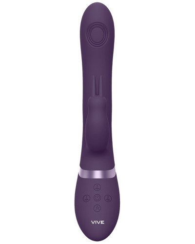 Vibro Rabbit 3 en 1 Rini Violet pas cher