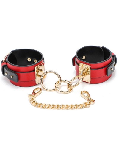 Coffret SM Bondage 8 Pieces Rouge-Noir pas cher