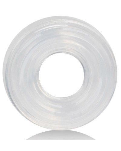 Cockring souple Stretch Clear 17mm pas cher