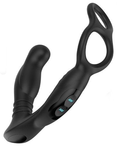 Stimulateur de prostate avec Cockring Simul8 Nexus 10 x 3.3cm pas cher