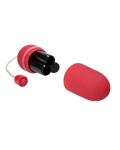 Oeuf vibrant sans fil Vibrating Egg 8 x 3.5cm Rouge pas cher