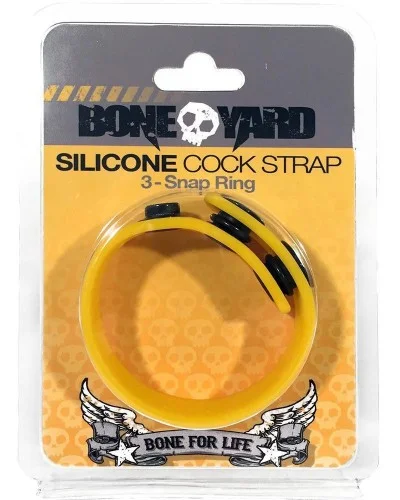 Cosk strap en silicone jaune pas cher