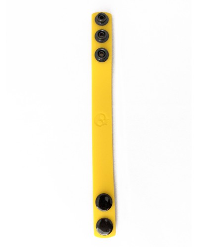 Cosk strap en silicone jaune pas cher