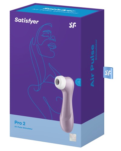 Stimulateur de clitoris PRO 2 Satisfyer Violet pas cher