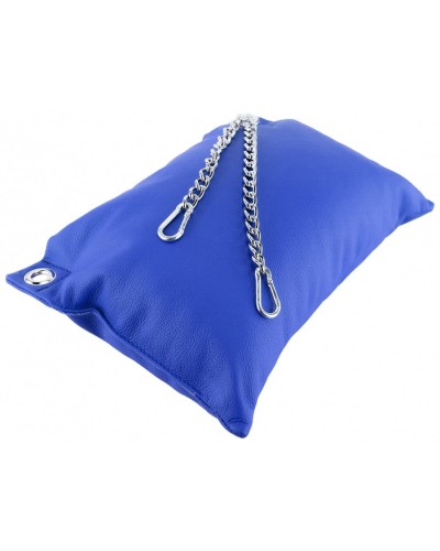 Coussin en cuir 20 x 25cm + Cha