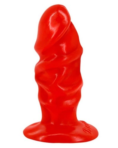 Plug Butt Dick 10 x 3.5cm Rouge pas cher