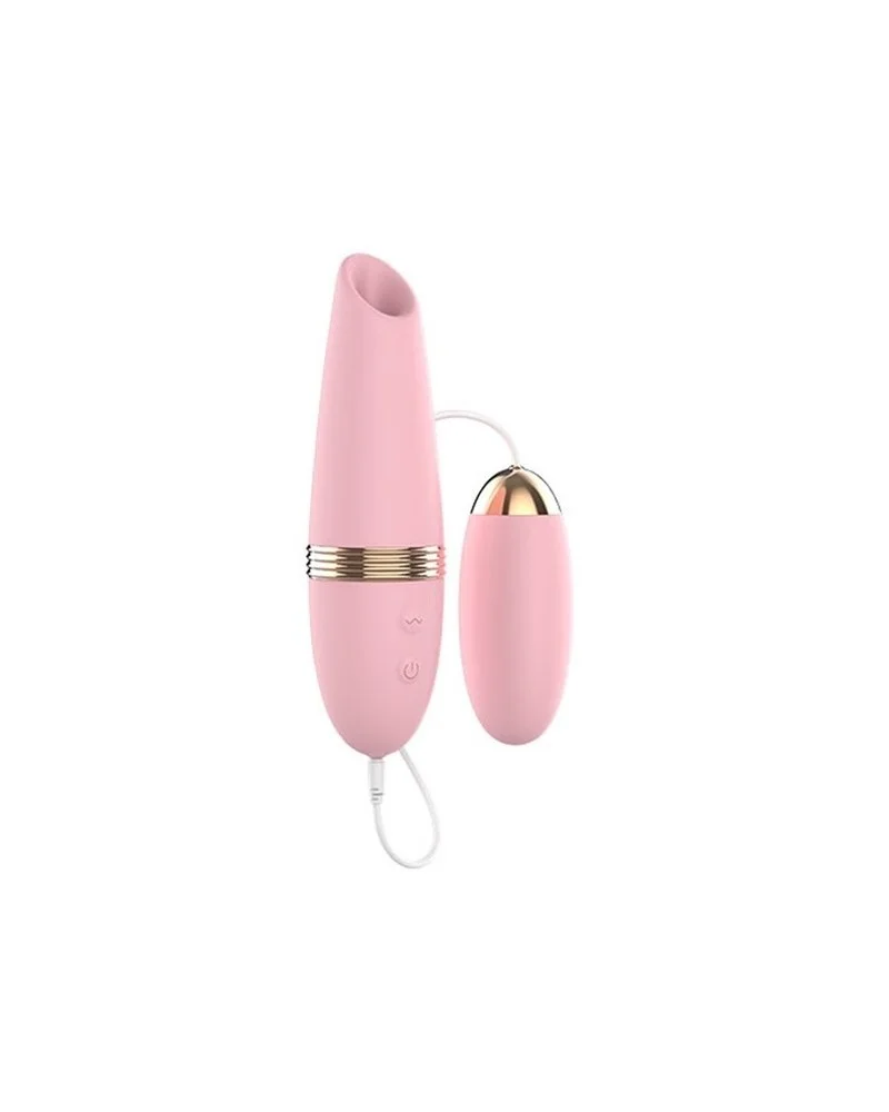 Stimulateur de clitoris a aspiration Lilo Sucker Rose pas cher