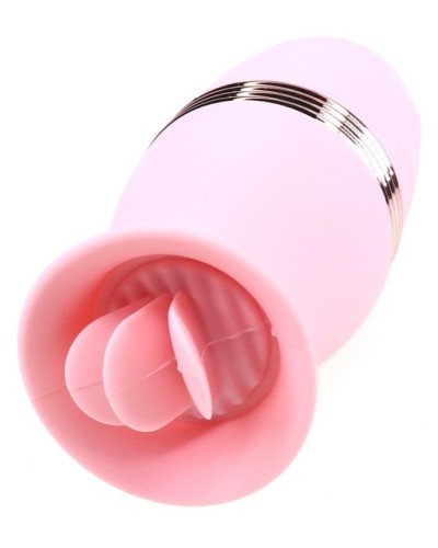 Stimulateur de clitoris Lilo Tongue Rose pas cher