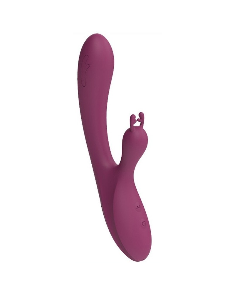 Vibro Rabbit Deer Jack 23cm Violet pas cher