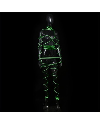 Corde de bondage Luminous 10M Verte pas cher