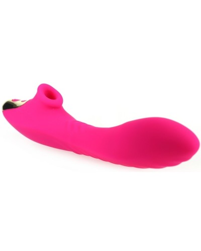 Stimulateur de clitoris et Point G Dudu 20cm Rose pas cher