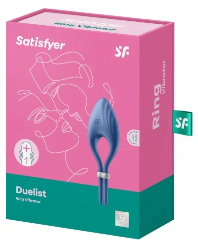 Cockring vibrant Duelist Satisfyer pas cher