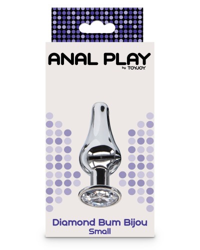 Plug Bijou anal Diamond Bum S 9 x 3.2cm pas cher