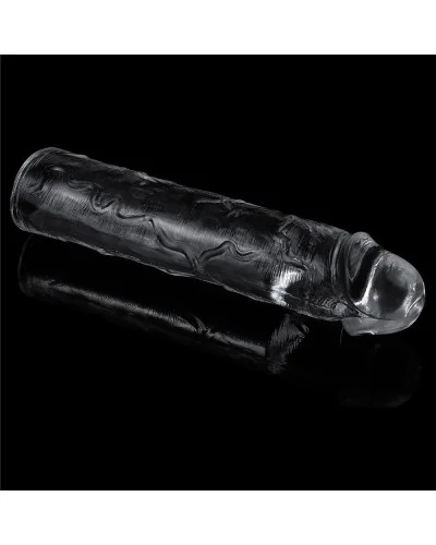 Gaine de pEnis Flawless 19 x 4cm Transparente pas cher