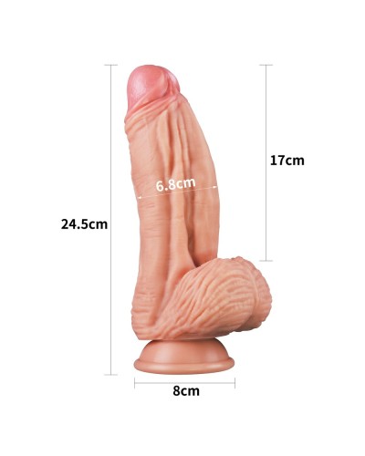 Gode rEaliste Ttbm Cock 18 x 6.5cm pas cher