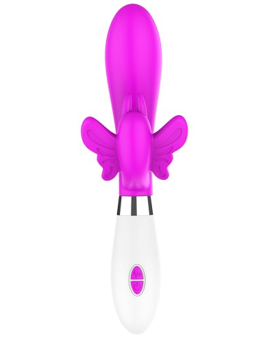 Vibro Rabbit Alexios 21cm Rose pas cher