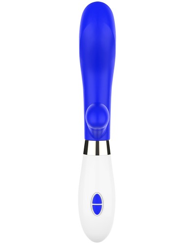 Vibro Rabbit Achilles 20cm Bleu pas cher