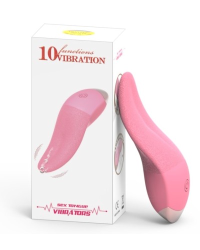 Langue vibrante Silicone Eugton 10 Vibrations pas cher