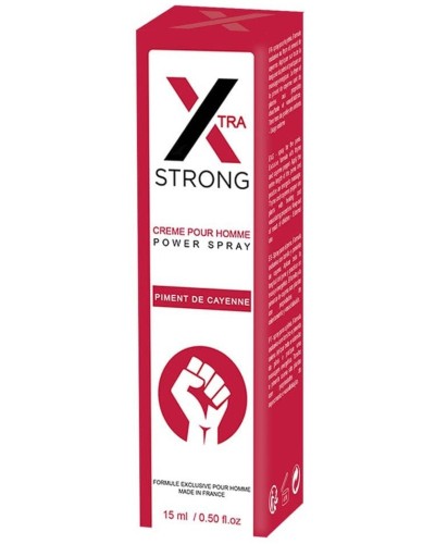 Creme de pEnis X Strong Piment 15ml pas cher