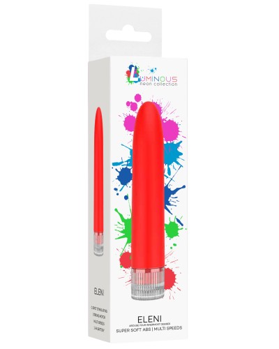 Mini Vibro Eleni 14cm Rouge pas cher