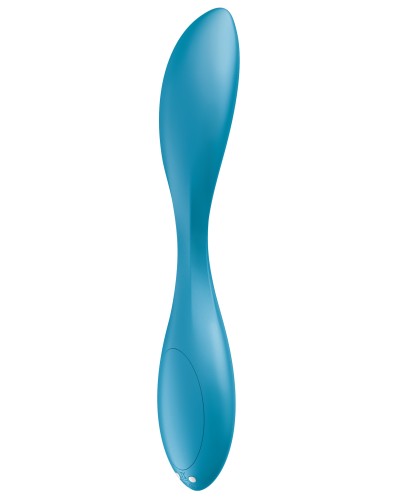 Vibro G-Spot Flex 1 Satisfyer 20cm Turquoise pas cher