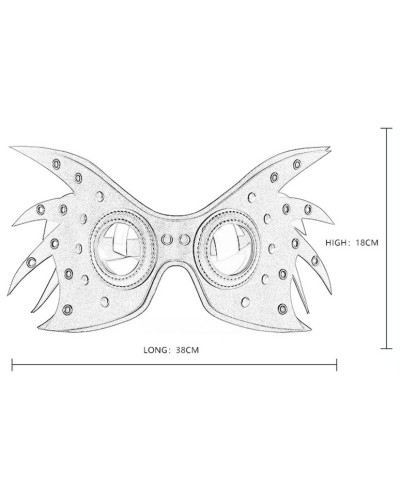 Masque Wingy Noir pas cher