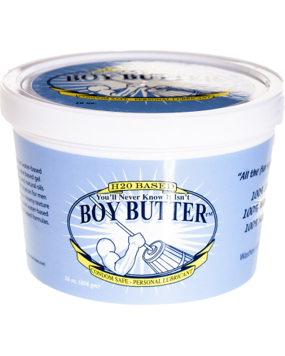 Creme lubrifiante Boy Butter H2O 480mL pas cher