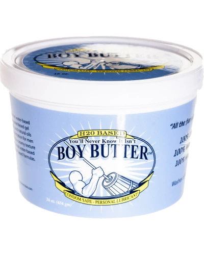 Creme lubrifiante Boy Butter H2O 480mL pas cher