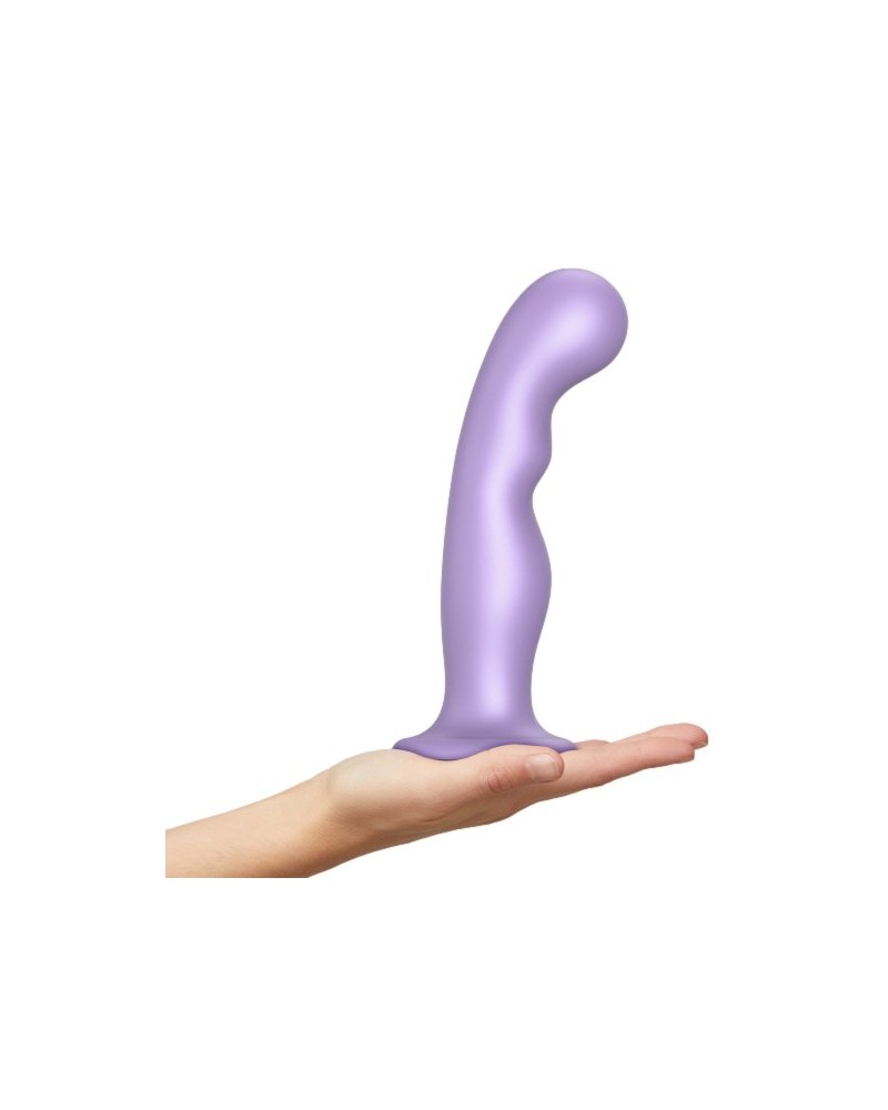 Plug silicone P&G Strap-On-Me XXL 18.5 x 4.5cm Violet pas cher