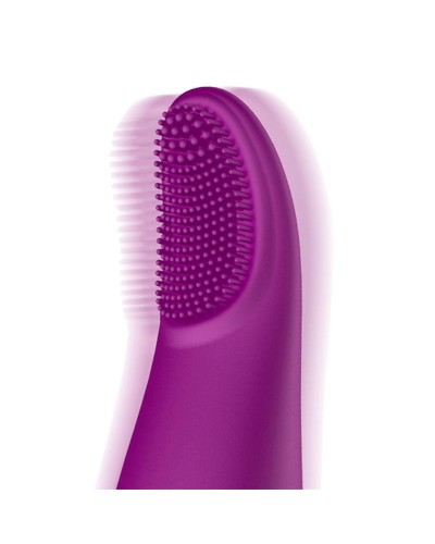 Stimulateur de clitoris Tongue Vibrator 19cm Violet pas cher