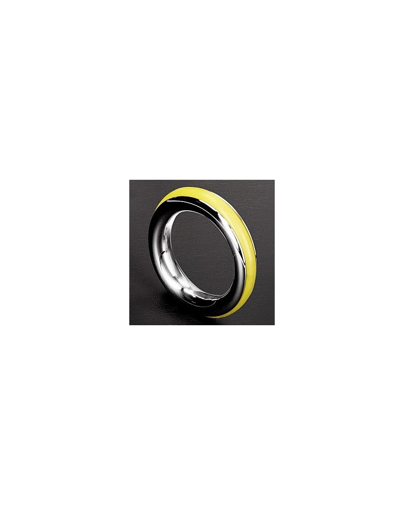 Anneau penien Cazzo jaune Taille 50 mm