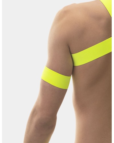 Brassards Leonsh Jaune Neon Taille M