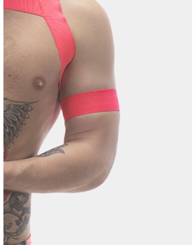 Brassards Leonsh Rose Neon Taille XL